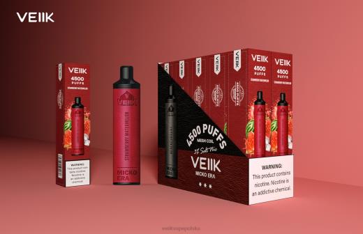 VEIIK Micko Era 4500 dawek jednorazowych 30 mg PF00R1 VEIIK Vape Polska arbuz truskawkowy